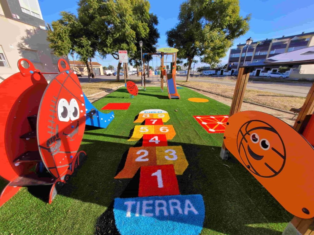 Parque infantil instalado por Belkids Play