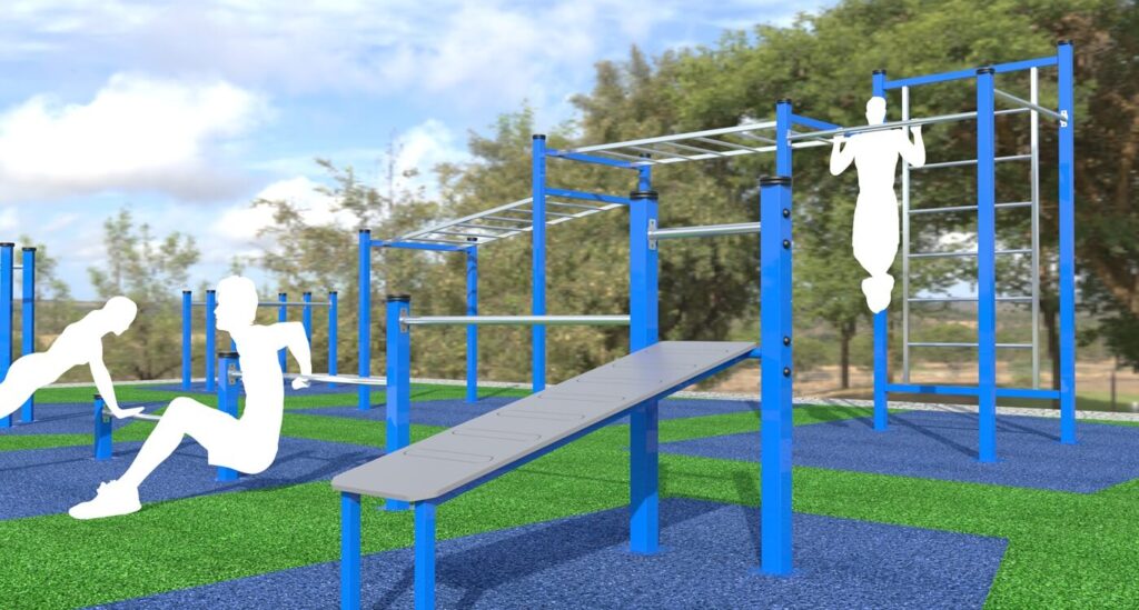 Instalación deportiva de Belkids Play