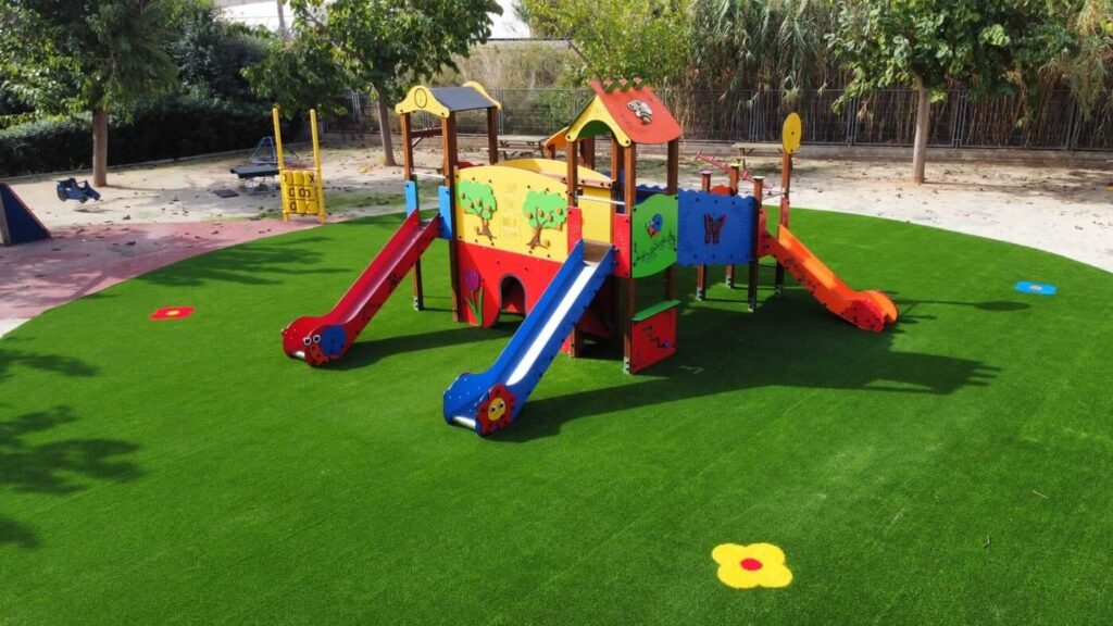 Parque infantil instalado por Belkids Play