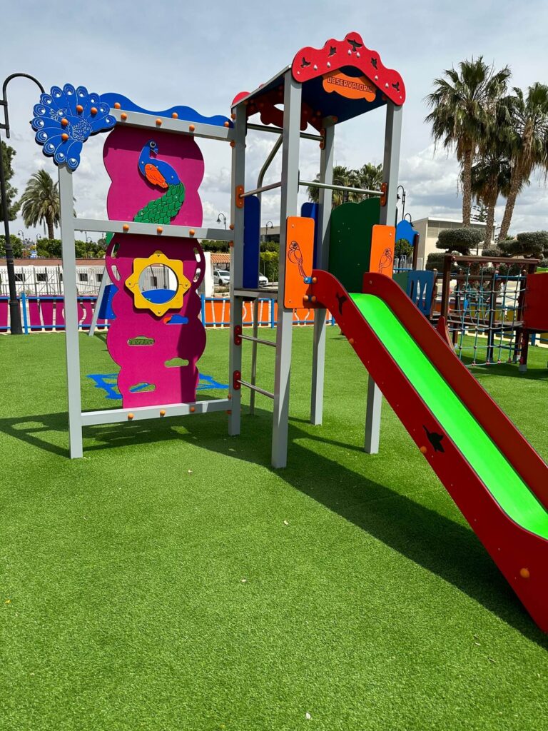 Parque infantil instalado por Belkids Play
