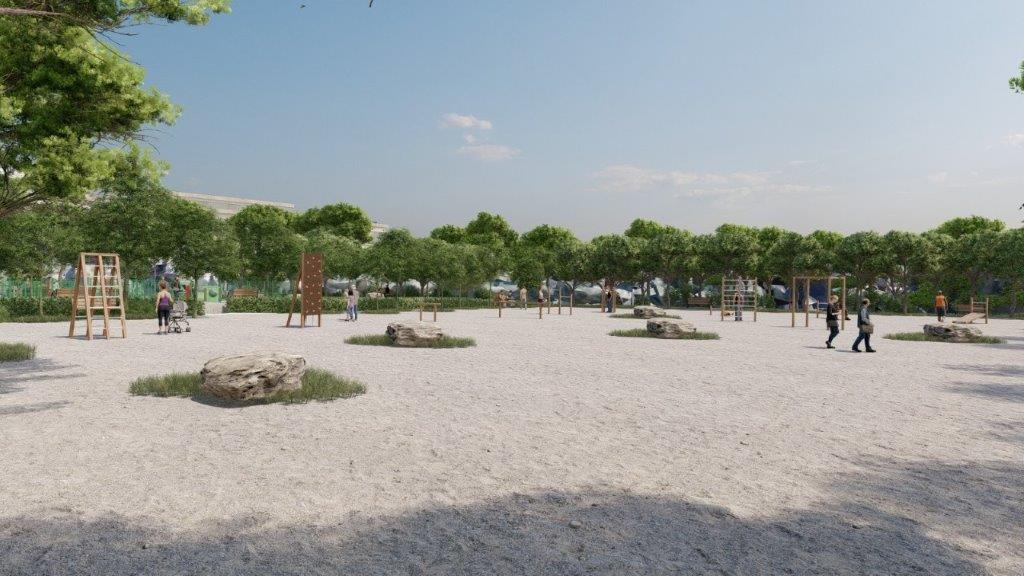 Diseño de parque infantil de Belkids Play
