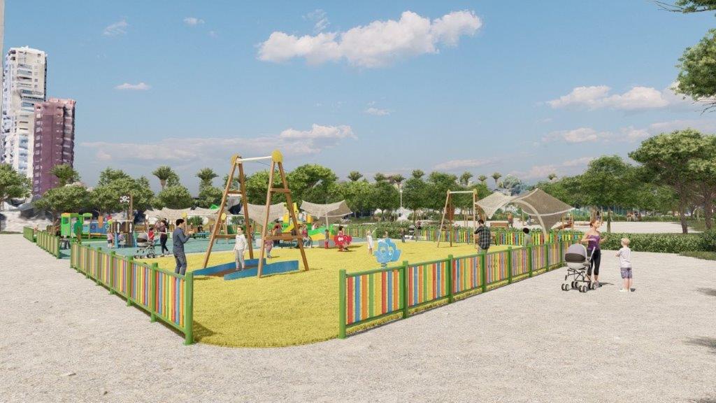 Diseño de parque infantil de Belkids Play