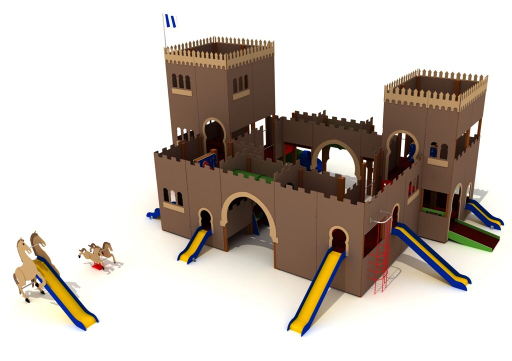 Diseño de parque infantil de Belkids Play