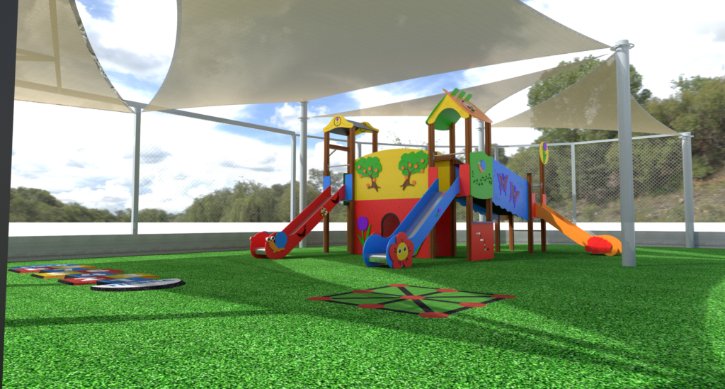 Diseño de parque infantil de Belkids Play