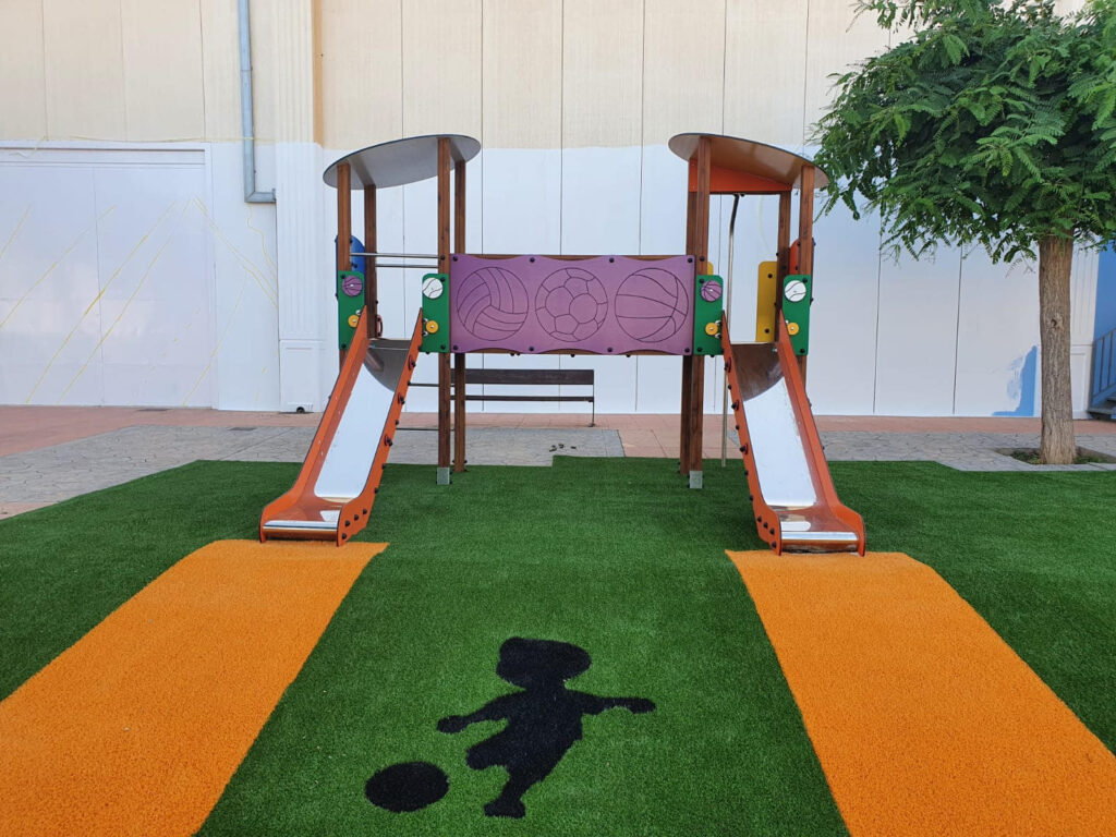 Parque infantil instalado por Belkids Play