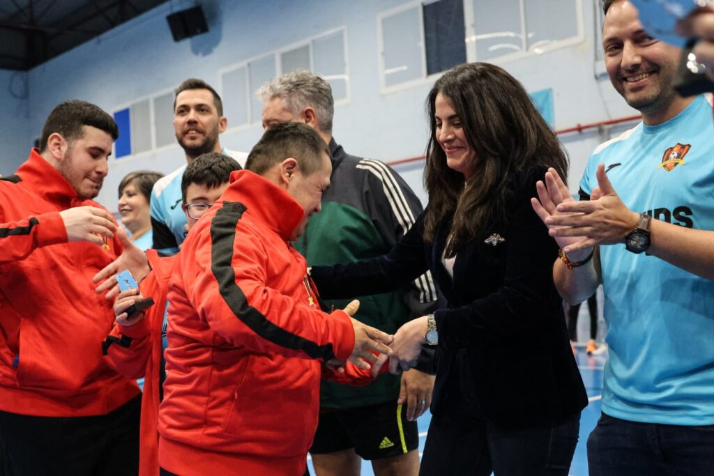 Partido benéfico de fútbol inclusivo del Atlético Torreño