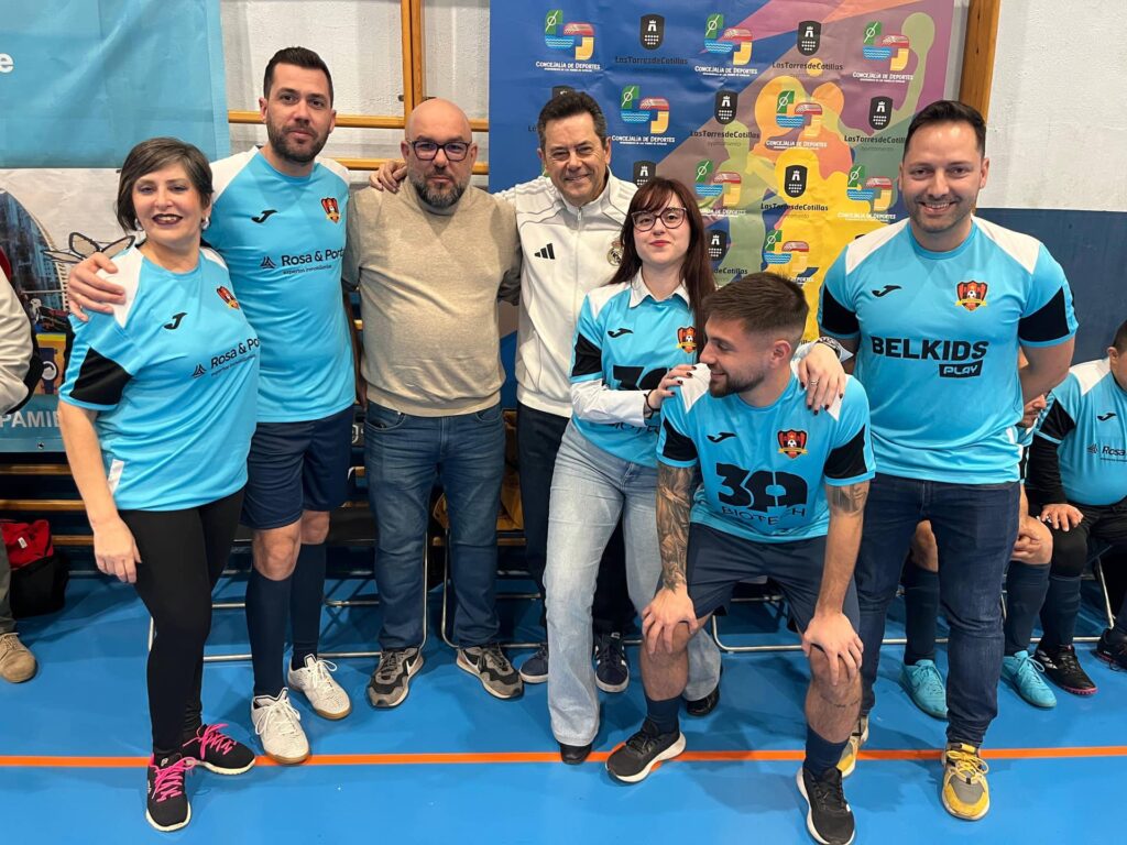 Partido benéfico de fútbol inclusivo del Atlético Torreño