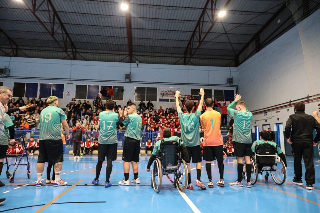 Partido benéfico de fútbol inclusivo del Atlético Torreño