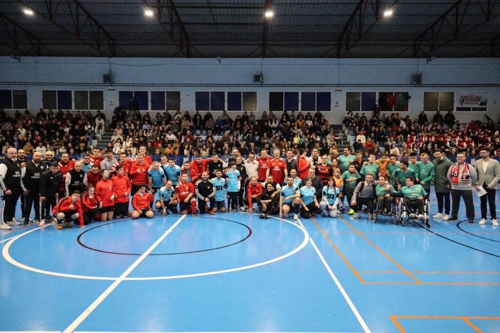 Partido benéfico de fútbol inclusivo del Atlético Torreño