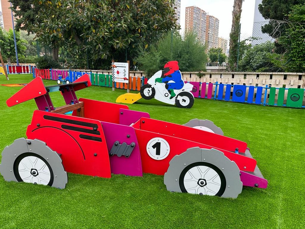 Parque infantil instalado por Belkids Play