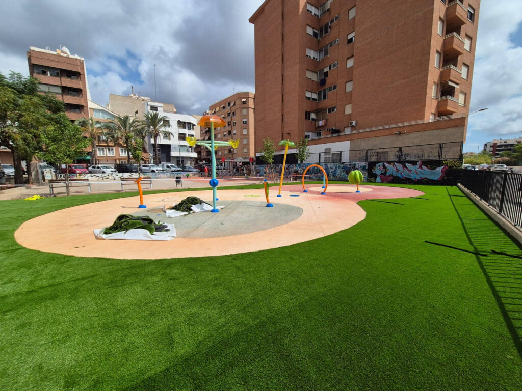 Parque infantil instalado por Belkids Play