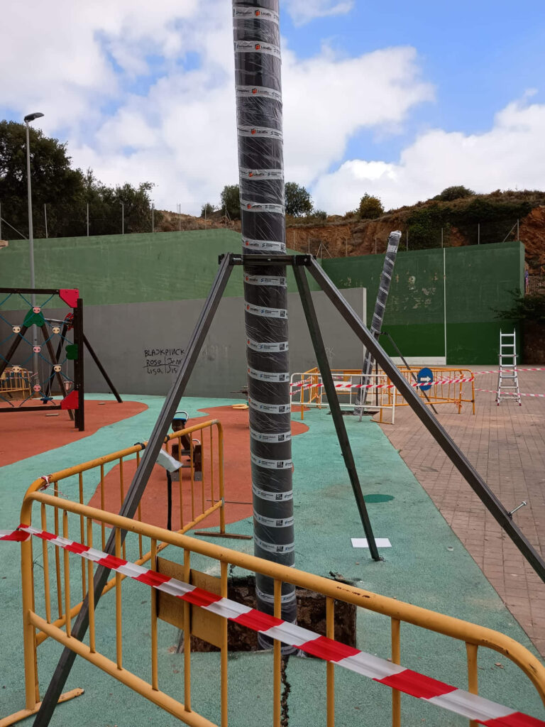 Parque infantil instalado por Belkids Play