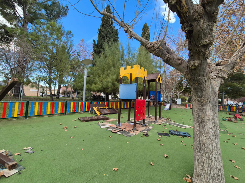 Parque infantil instalado por Belkids Play