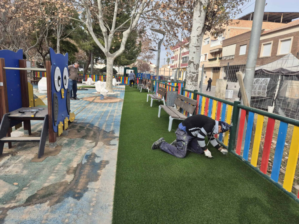 Parque infantil instalado por Belkids Play
