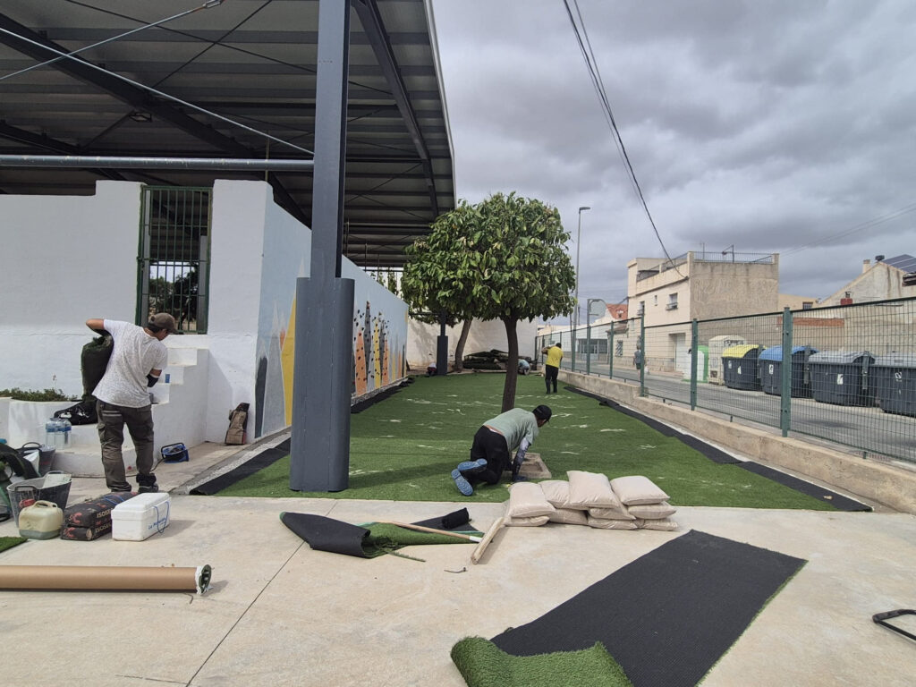 Superficie o jardín instalado por Belkids Play