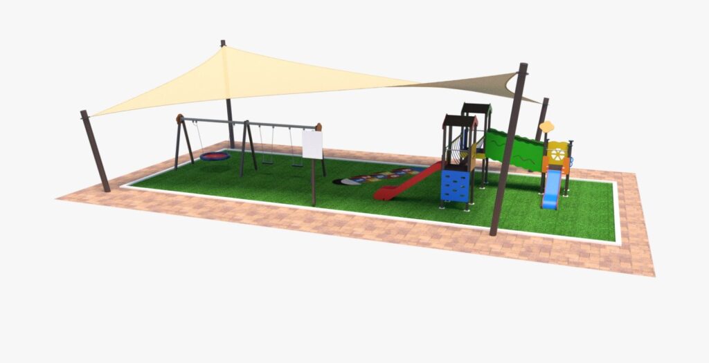 Diseño de parque infantil de Belkids Play