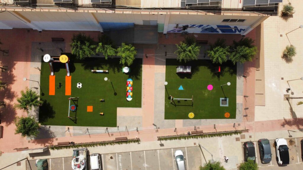 Parque infantil instalado por Belkids Play