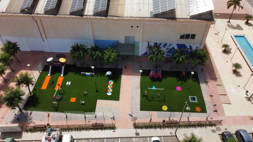 Parque infantil instalado por Belkids Play