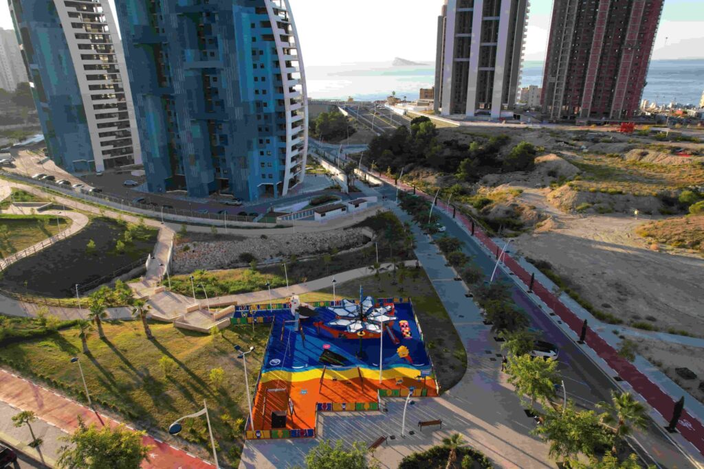 Parque infantil instalado por Belkids Play