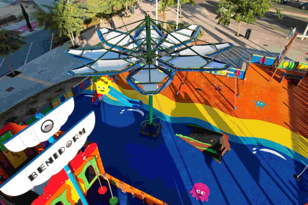 Parque infantil instalado por Belkids Play