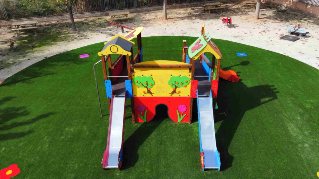Parque infantil instalado por Belkids Play