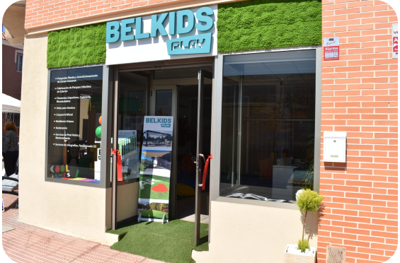 Fachada del local de Belkids Play