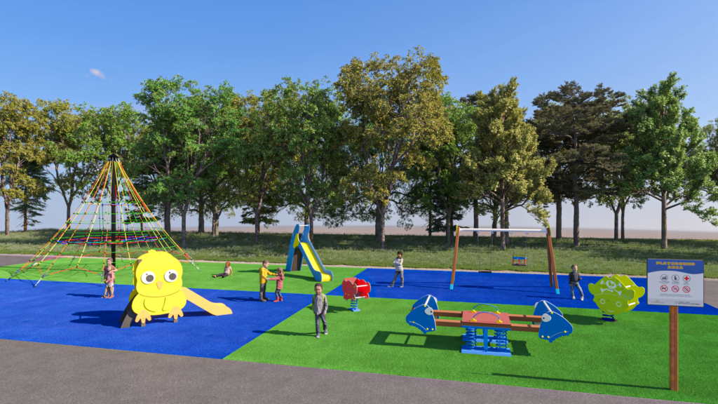 Diseño de parque infantil de Belkids Play